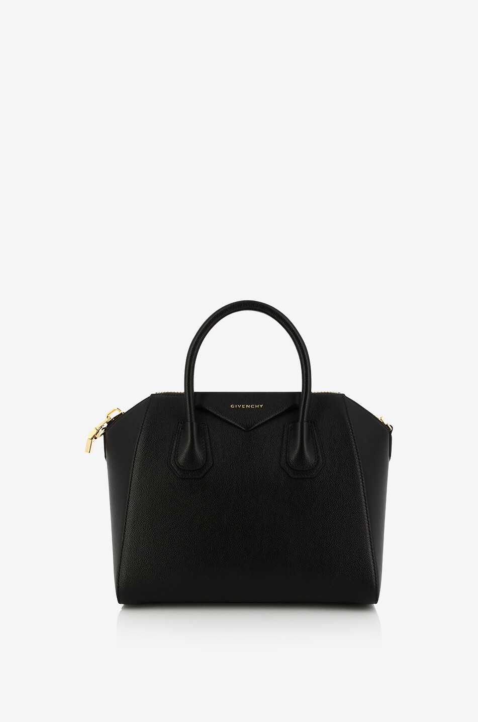 Antigona Small grained leather handbag GIVENCHY BLACK Bongénie