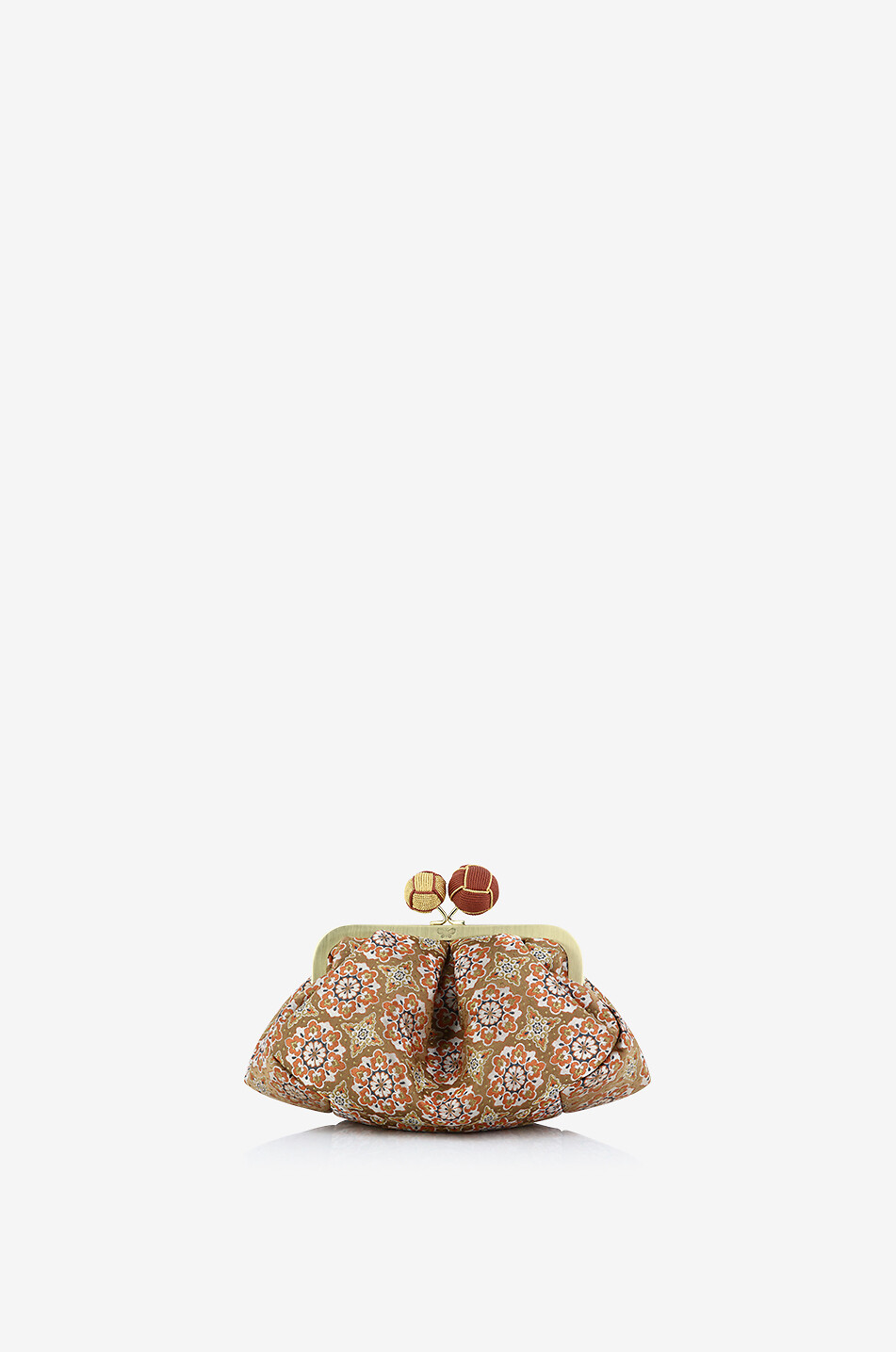 WEEKEND MAX MARA Tasche aus Seidenjacquard Pasticcino Treasures of Japan Small Damen KAMELFARBEN 3