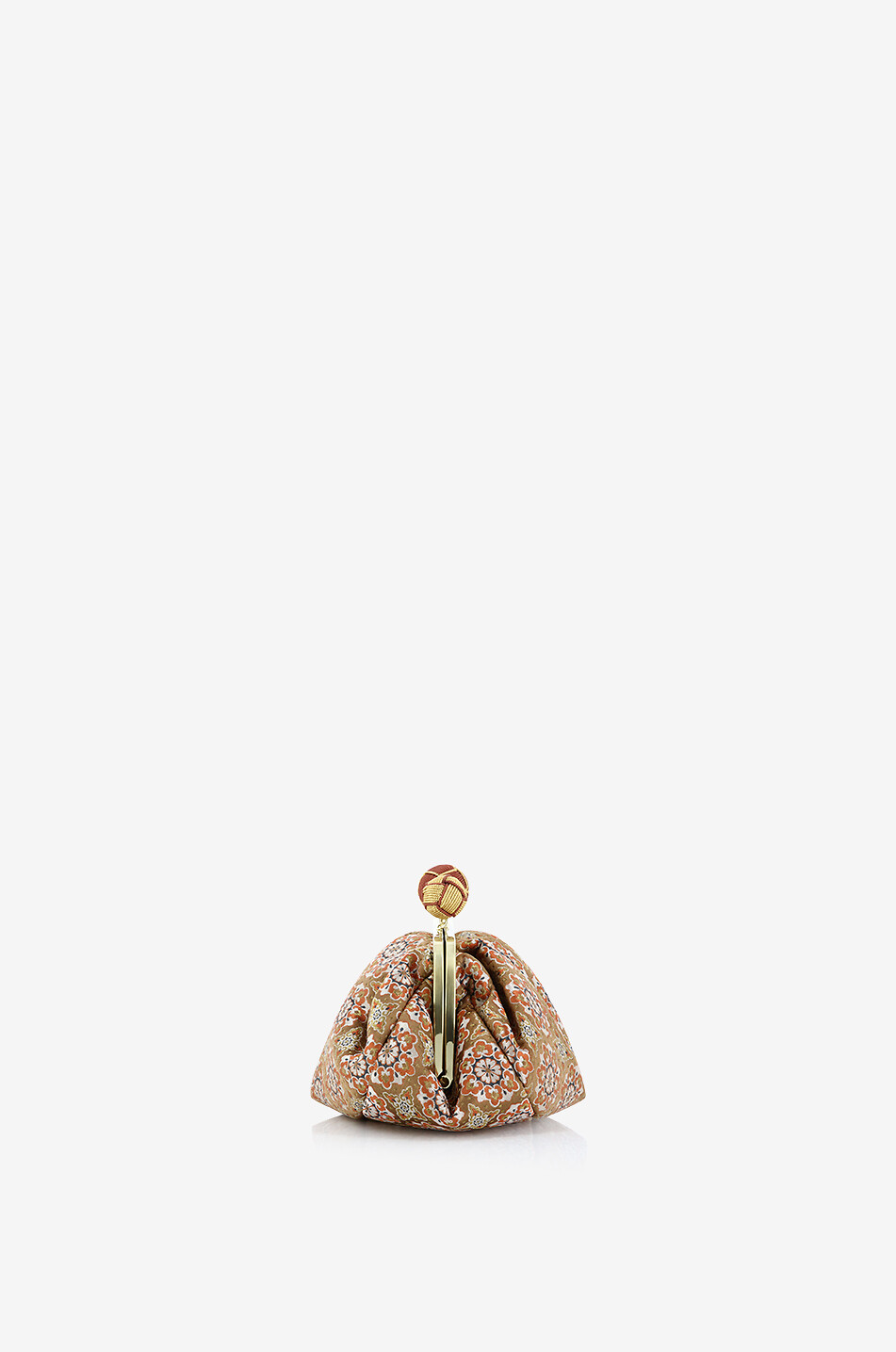 WEEKEND MAX MARA Tasche aus Seidenjacquard Pasticcino Treasures of Japan Small Damen KAMELFARBEN 4