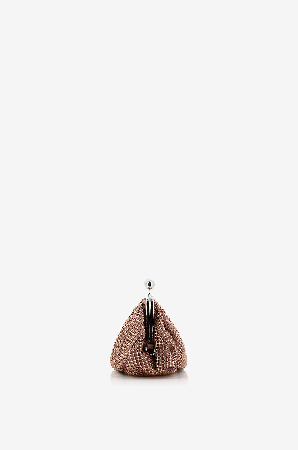 WEEKEND MAX MARA Pasticcino Small Edita crystal-clad satin bag Women PINK 4