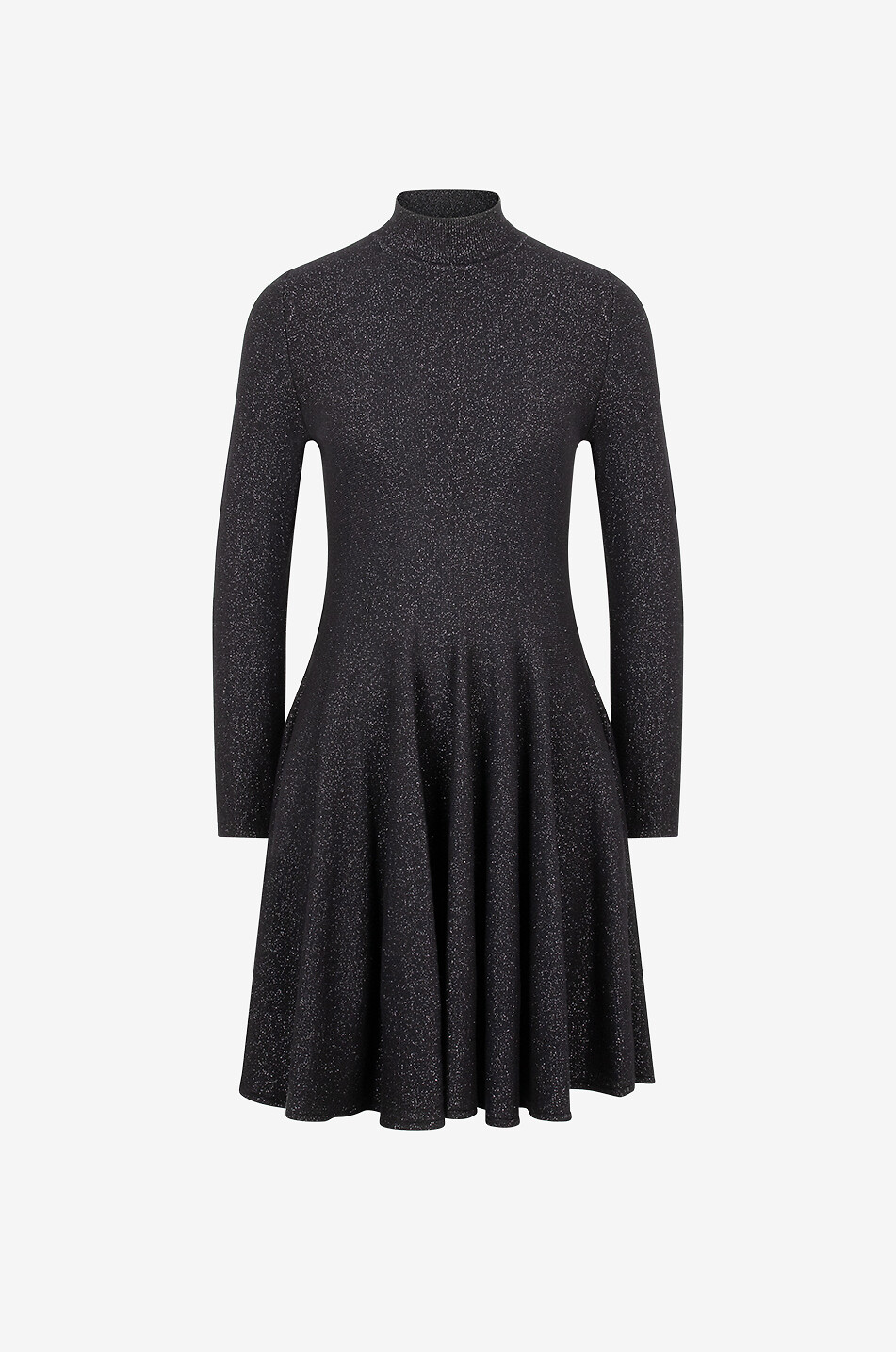 Mini robe évasée en maille lurex Cintya Skater