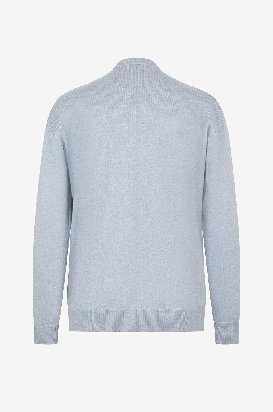 BRUNELLO CUCINELLI Monile embroidered crewneck fine cashmere jumper Women LIGHT BLUE 2