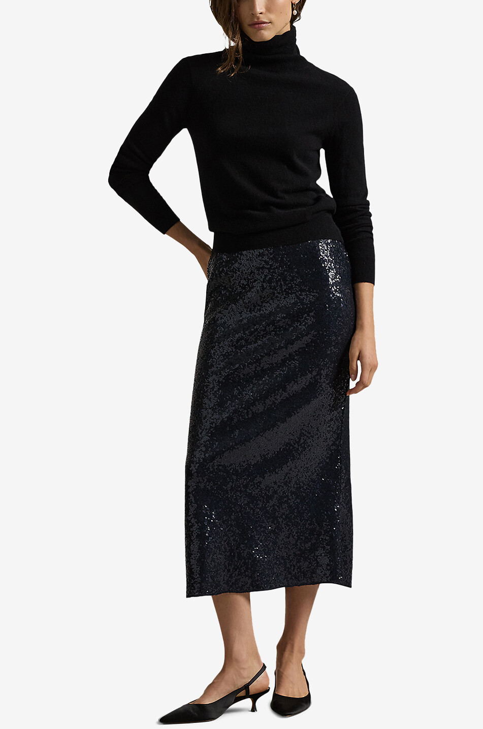 Ralph lauren sequin pencil skirt hotsell