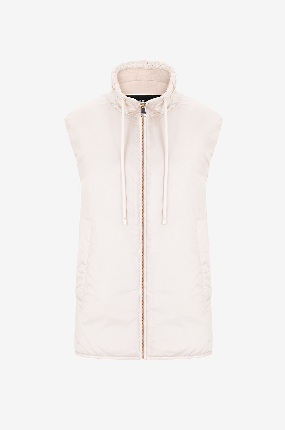 WEEKEND MAX MARA Yoro reversible quilted vest Women Light beige 1