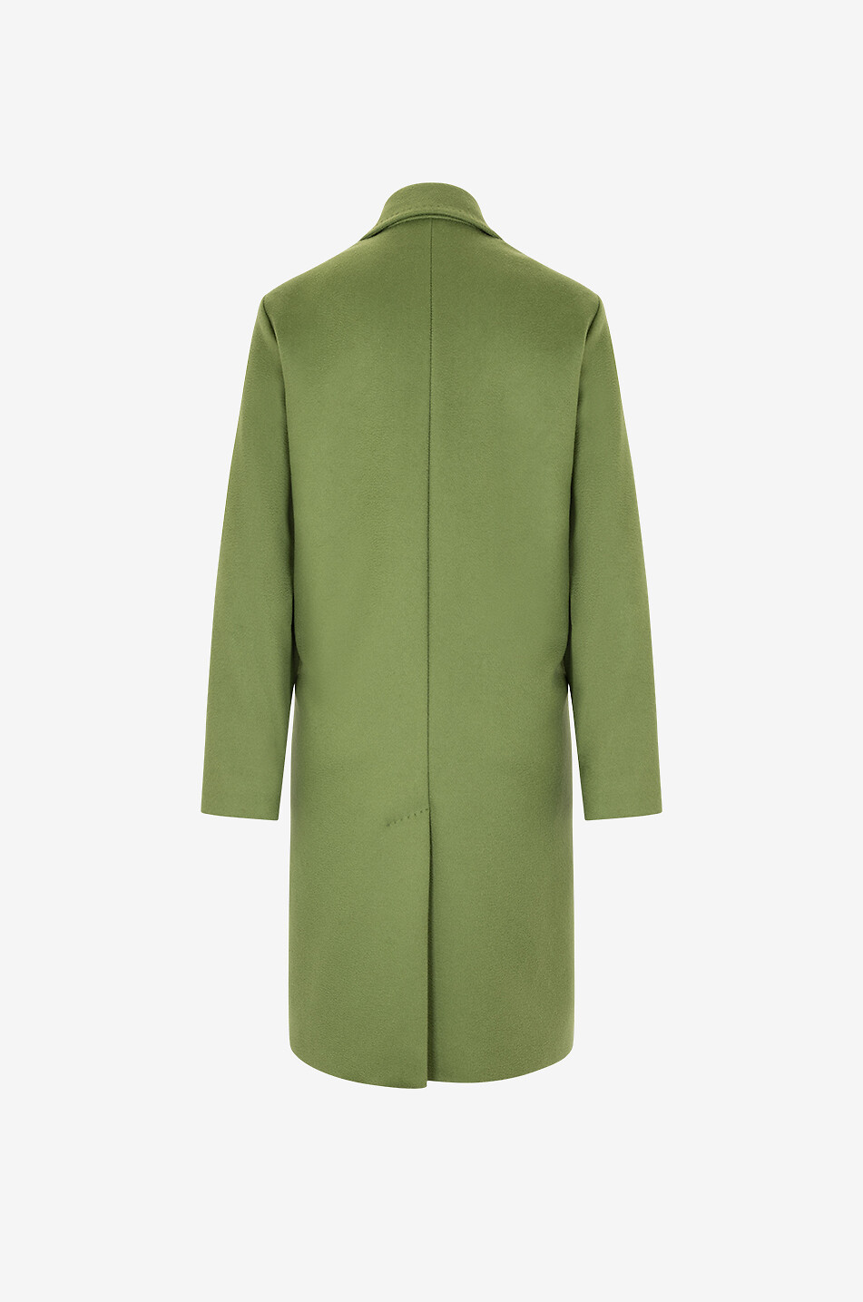 WEEKEND MAX MARA Zweireihiger Wolltuch-Mantel Zum Damen GRÜN 2