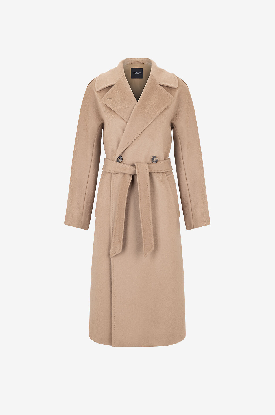 Resina double breasted wool coat