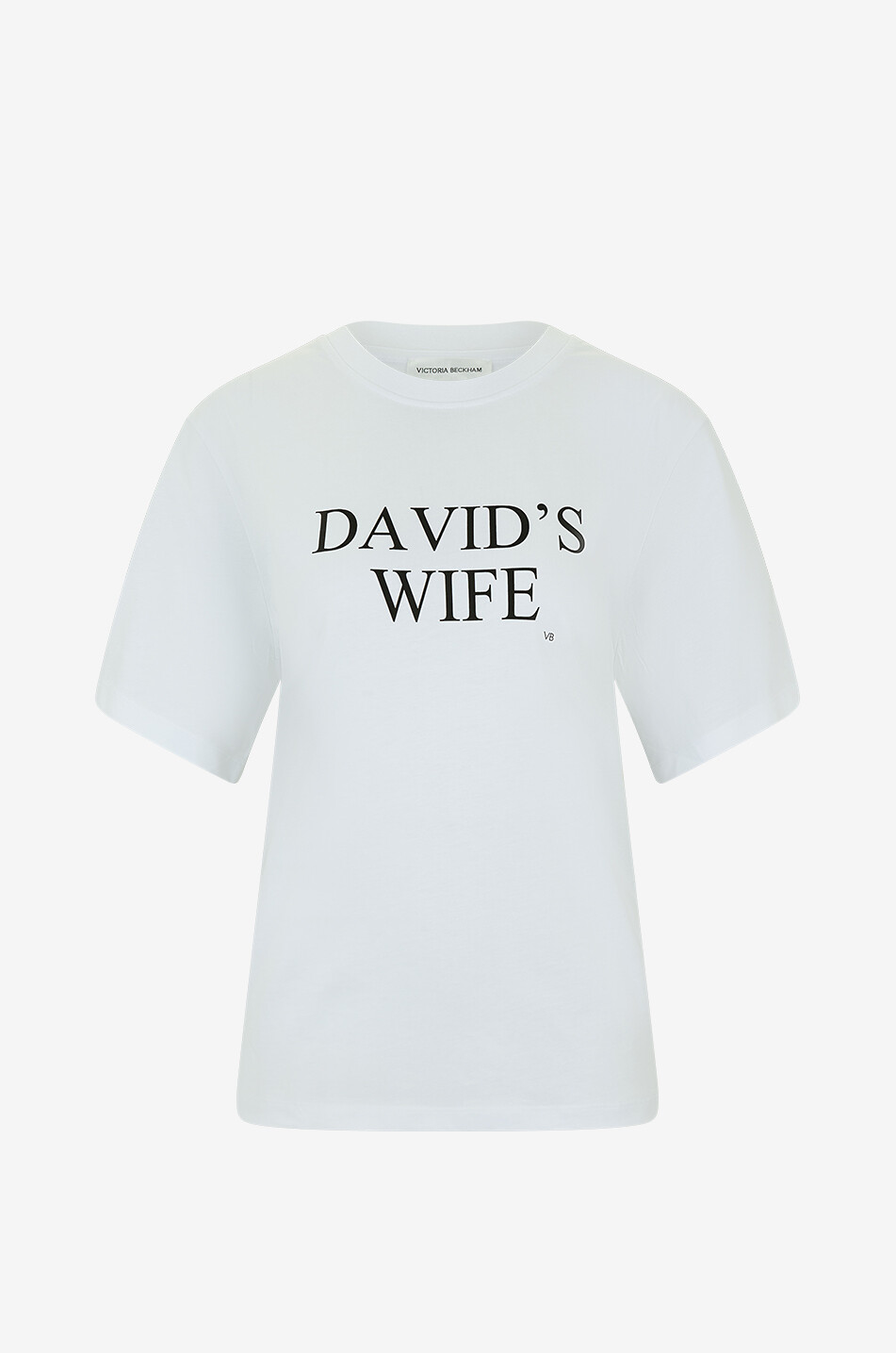 David's Wife printed short-sleeved T-shirt
