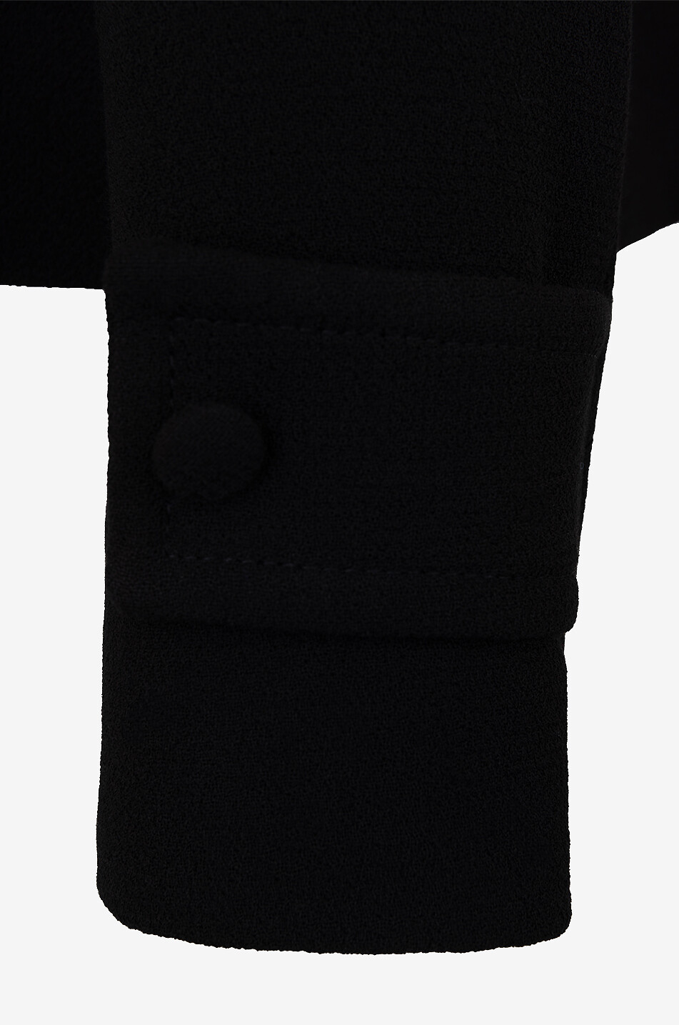 KITON Kostümjacke aus Crêpe mit verschobener Knopfleiste Damen SCHWARZ 3