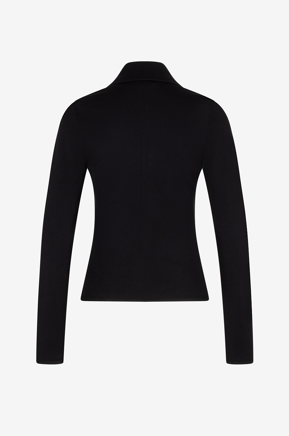 DOLCE & GABBANA Veste chemise courte en maille Milano DG Femme NOIR 2