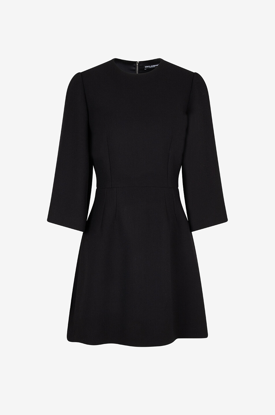 Mini robe en gaze de laine