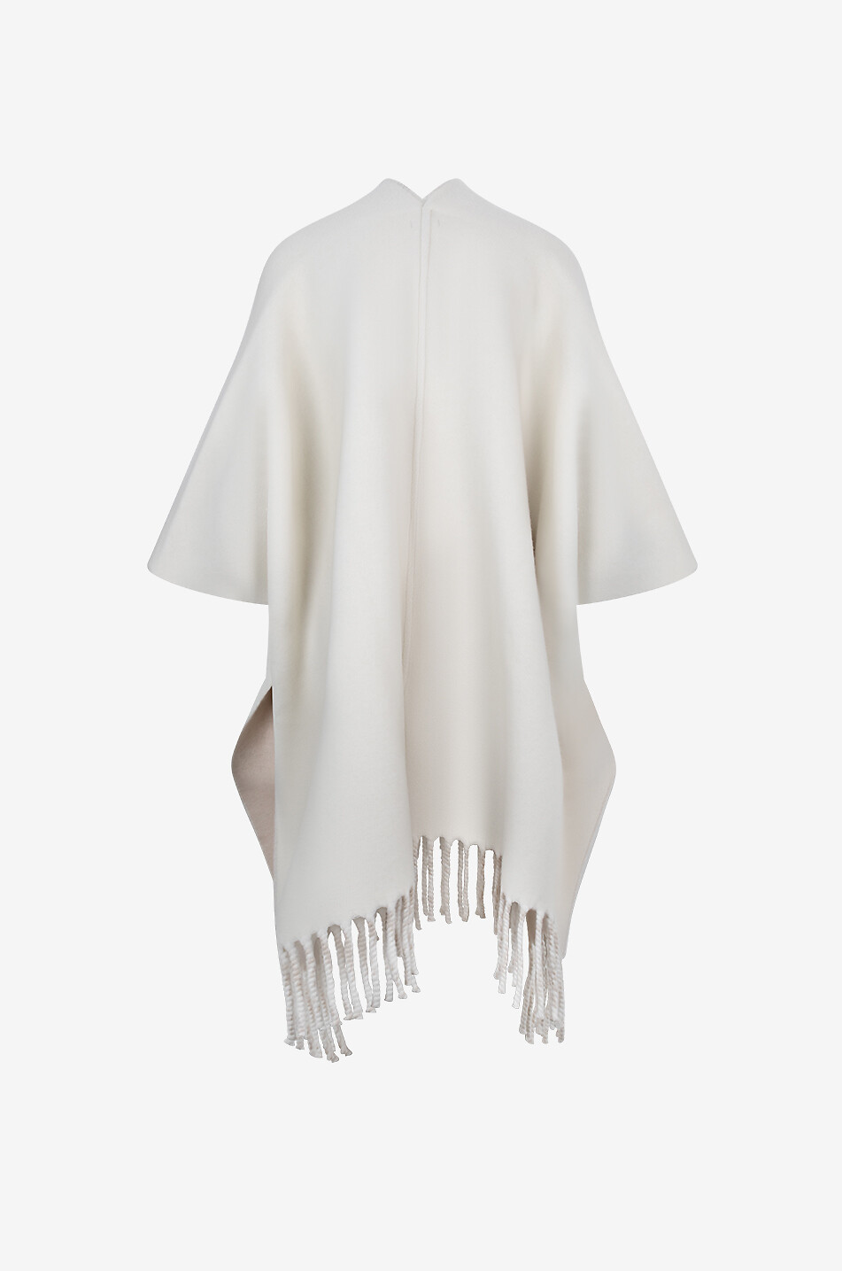 BRUNELLO CUCINELLI Wool and cashmere double-layer knit wool and cashmere jumper Women Light beige 2