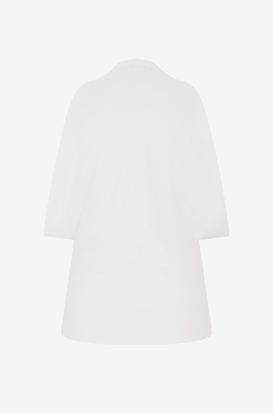ALEXANDER McQUEEN Débardeur déstructuré côtelé Cross Bar Femme BLANC 2