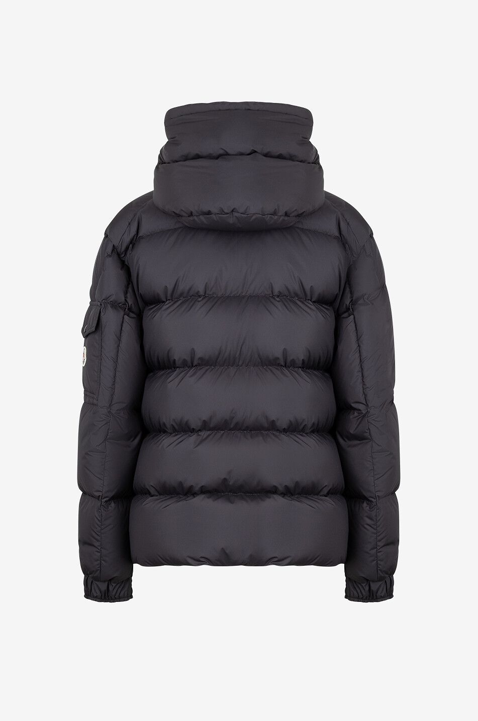 MONCLER Kurze Daunenjacke mit Kapuze Moncler Maya 70 Damen SCHWARZ 2