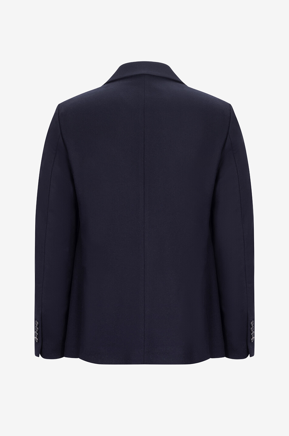 Virgin wool single-breasted blazer