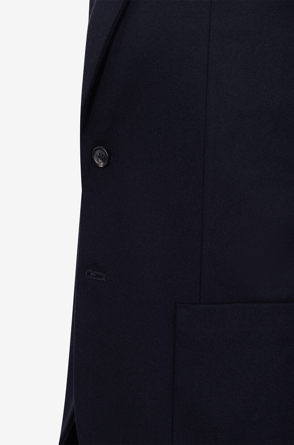 Virgin wool single-breasted blazer
