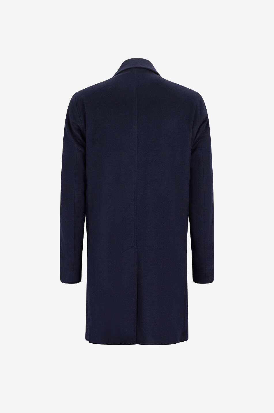 Einreihiger Mantel aus Kaschmir