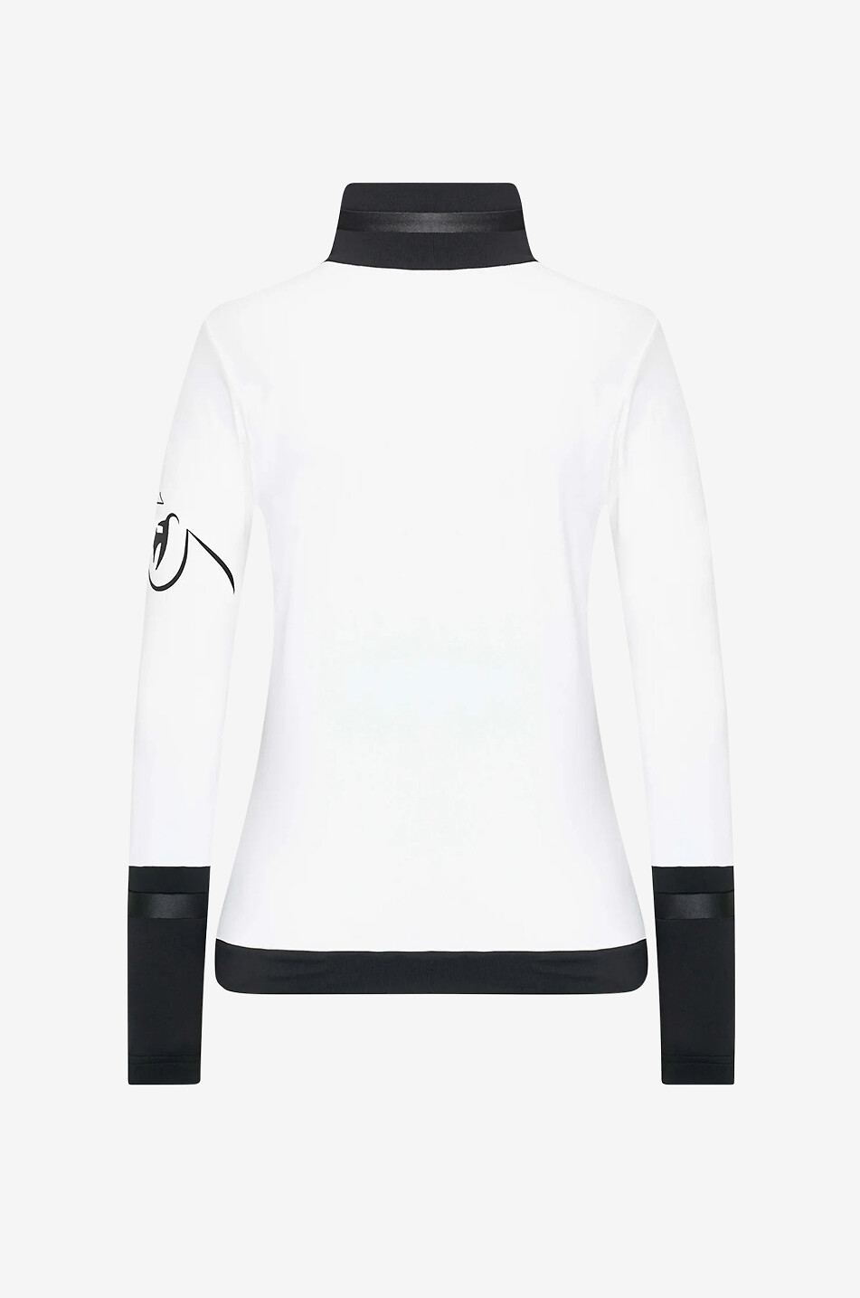 First Layer-Oberteil mit Stehkragen und Zip Amie Gondola