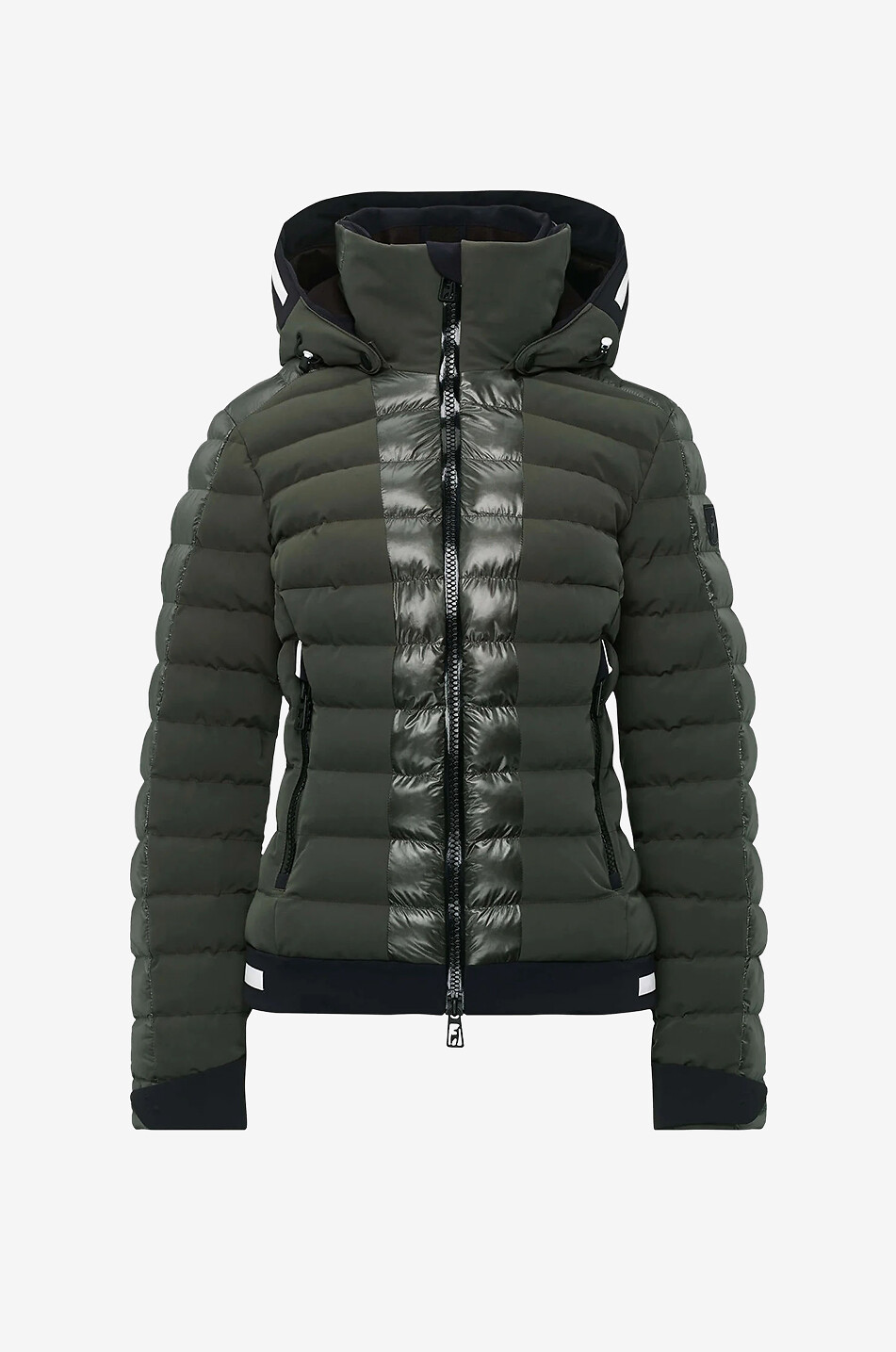 TONI SAILER Taillierte Skijacke mit Kapuze Norma Damen KHAKI 1