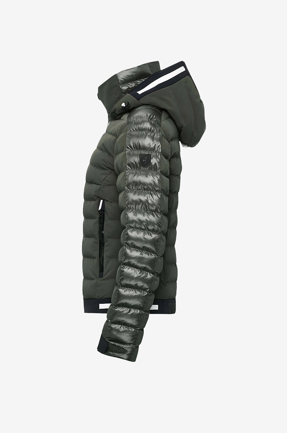 Taillierte Skijacke mit Kapuze Norma