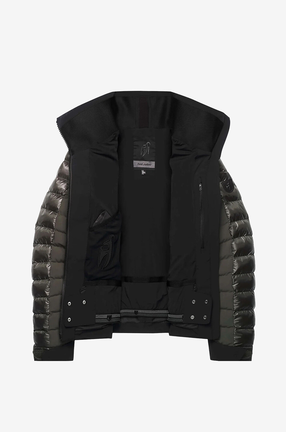 TONI SAILER Taillierte Skijacke mit Kapuze Norma Damen KHAKI 5