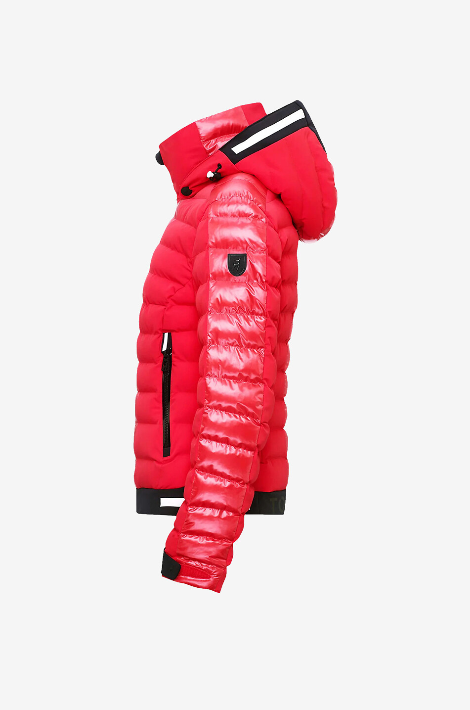 Taillierte Skijacke mit Kapuze Norma