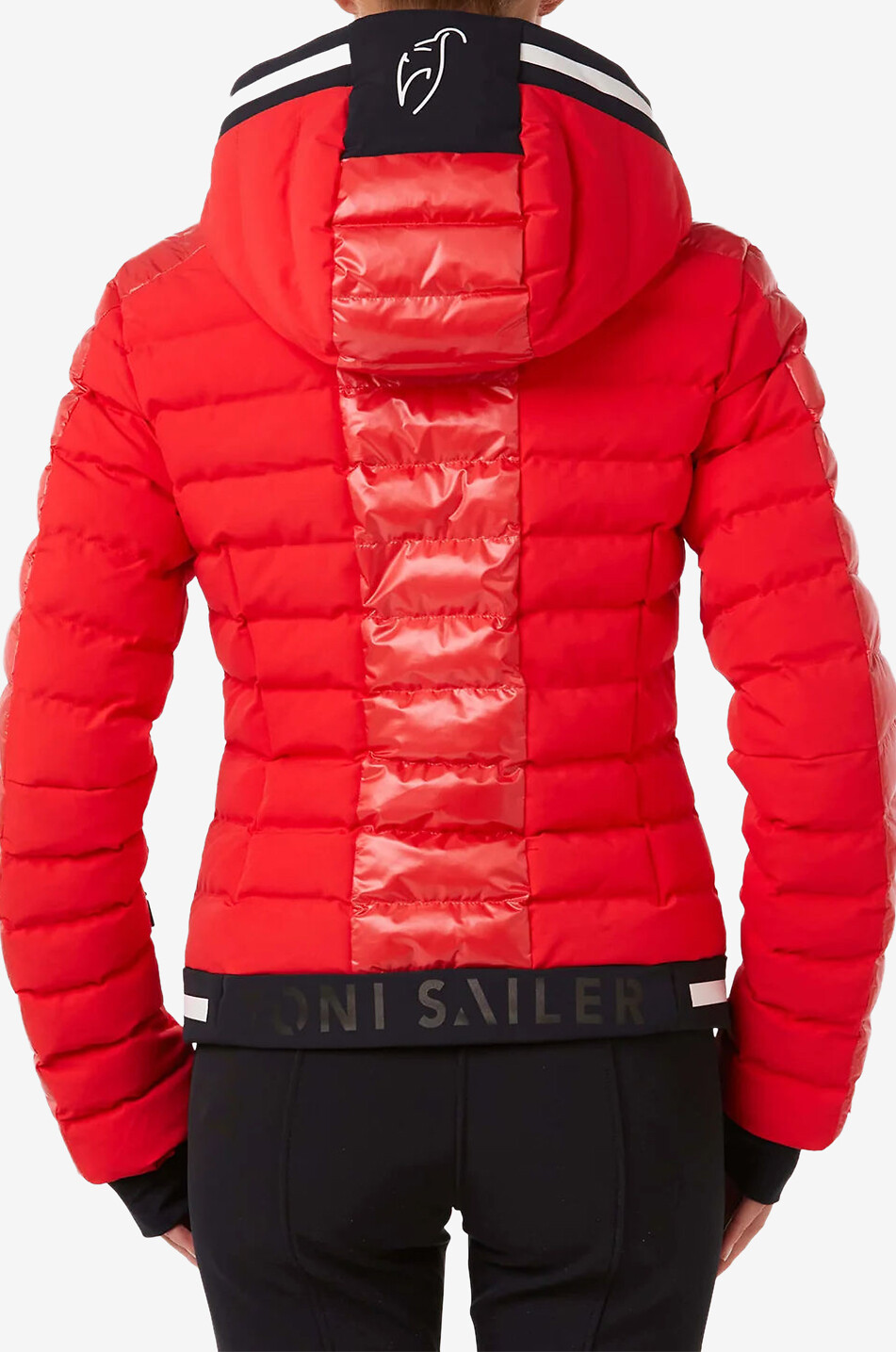 Taillierte Skijacke mit Kapuze Norma