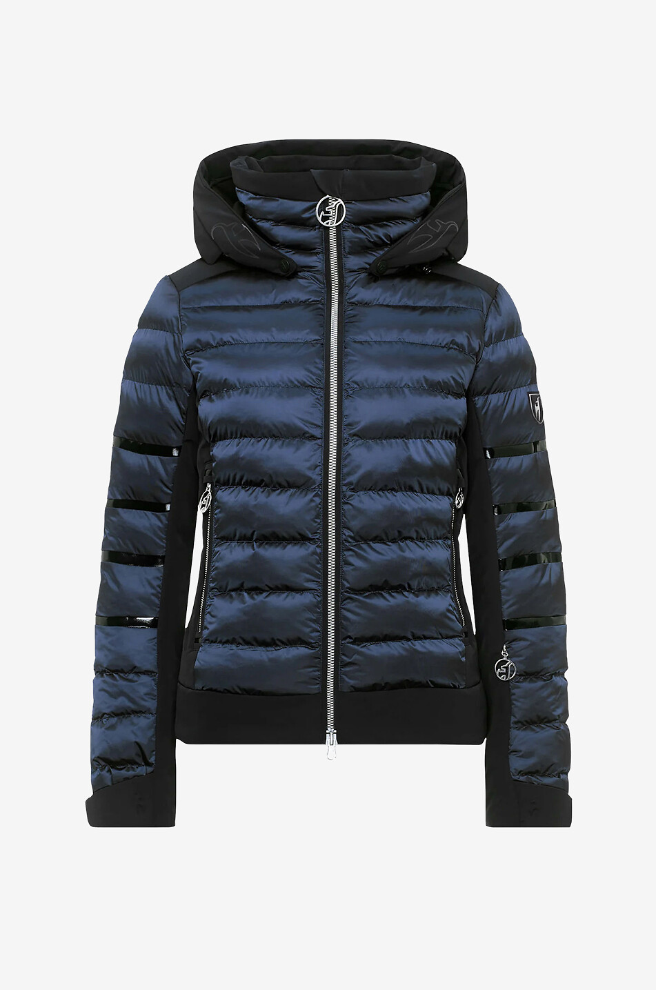 Adele Splendid fitted hooded ski jacket