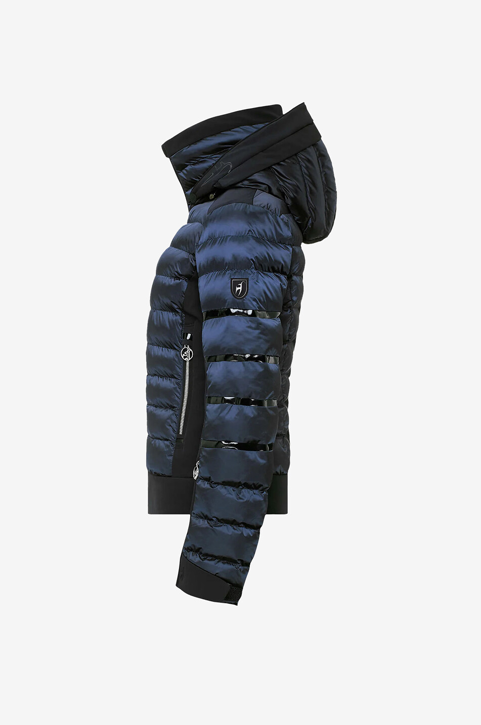 Adele Splendid fitted hooded ski jacket
