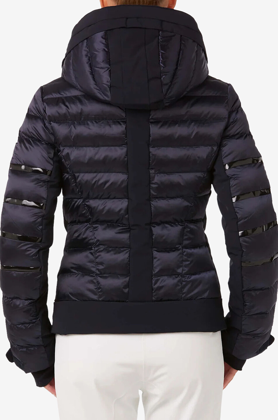 Adele Splendid fitted hooded ski jacket