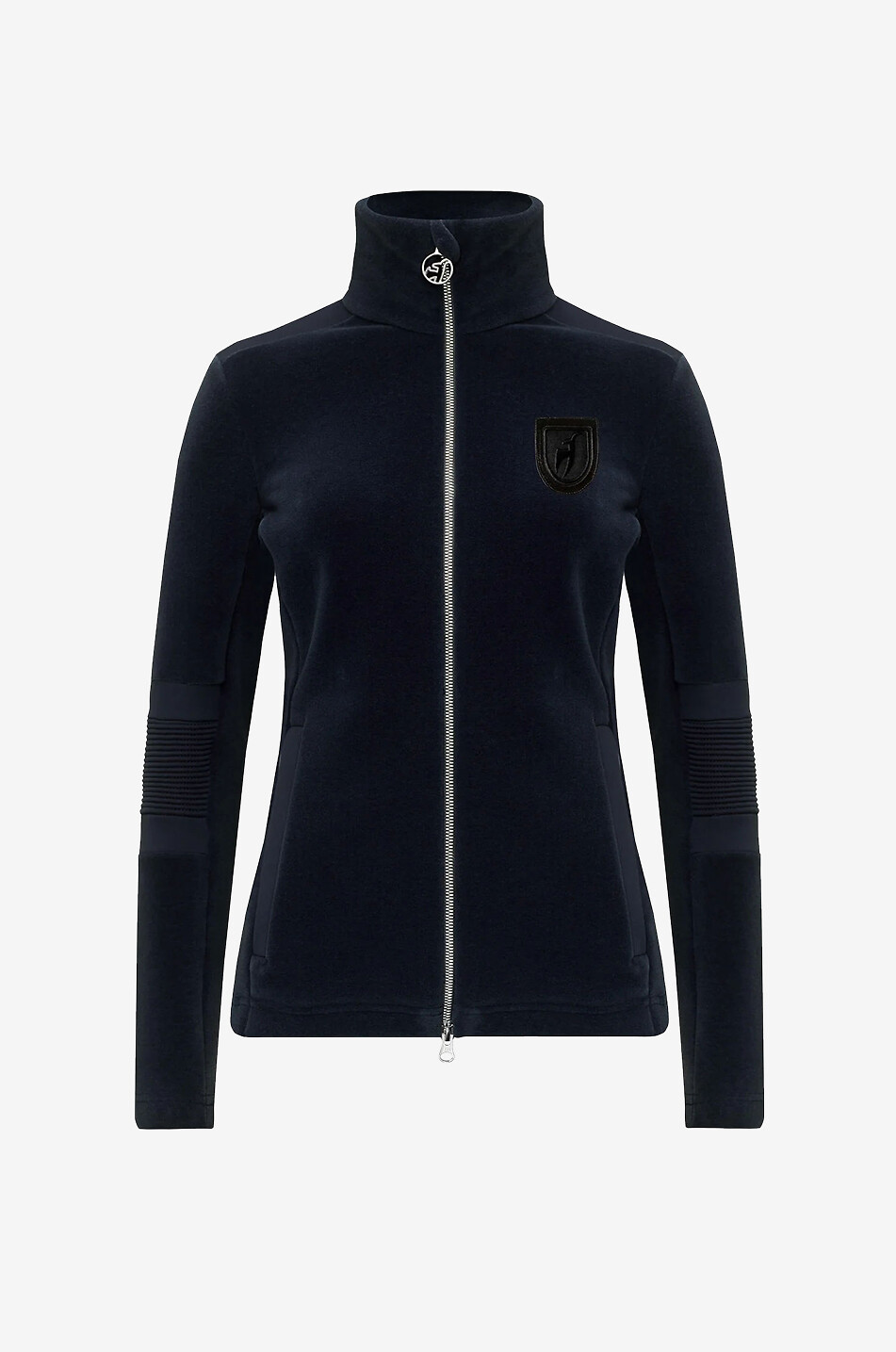 TONI SAILER Jackie mid-layer fleece jacket with stand-up collar Women DARK BLUE 1