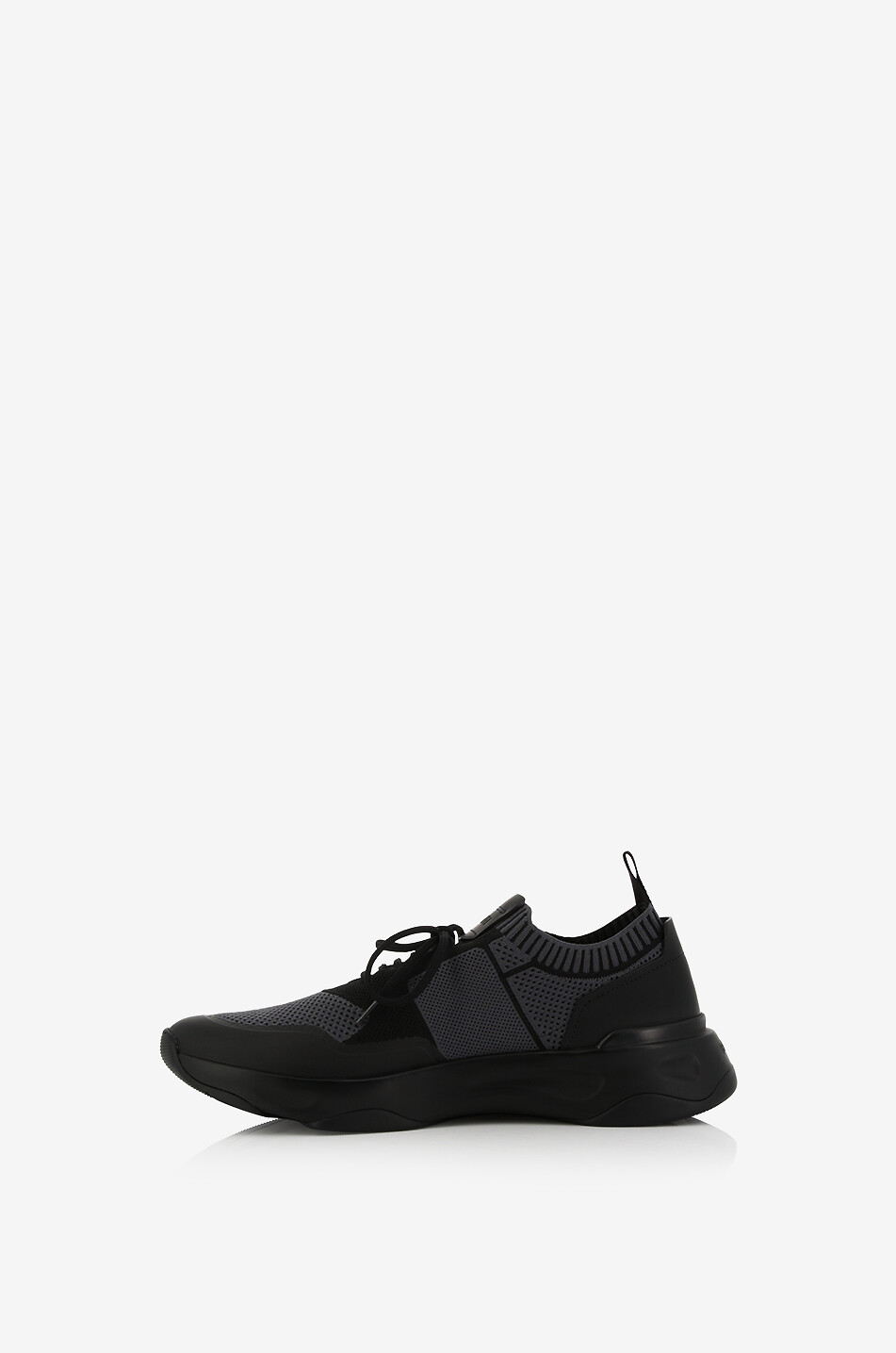 Shadow 1 low top knit and leather sneakers