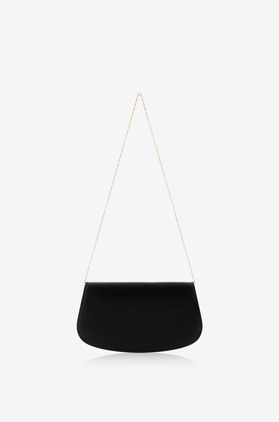 SAINT LAURENT PARIS Voltaire smooth-leather chain wallet Women BLACK 3
