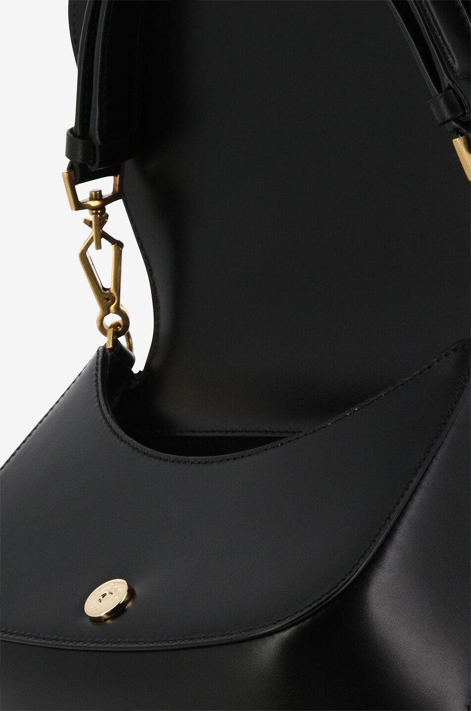 SAINT LAURENT PARIS Voltaire Box smooth leather handbag Women BLACK 6