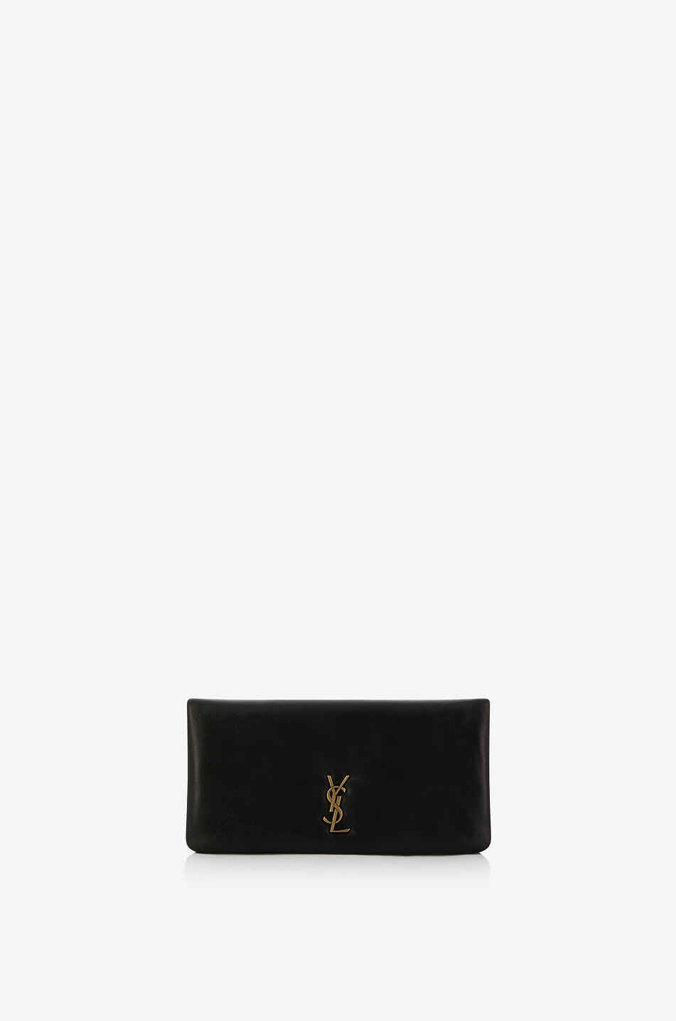 SAINT LAURENT PARIS Calypso Mini nappa leather shoulder bag Women BLACK 1