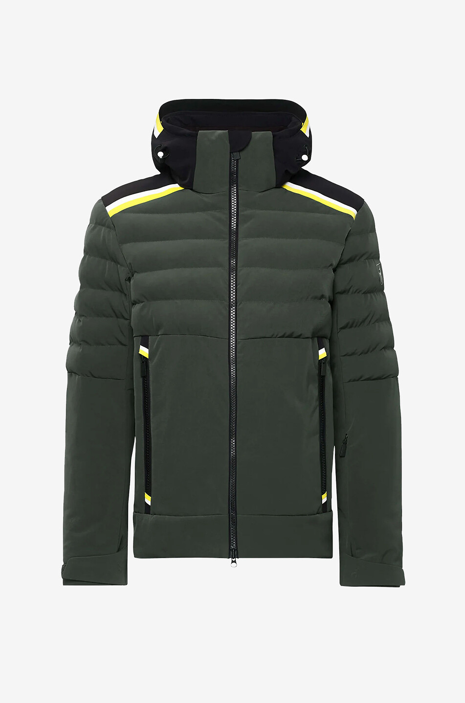 Lorenz hooded ski jacket
