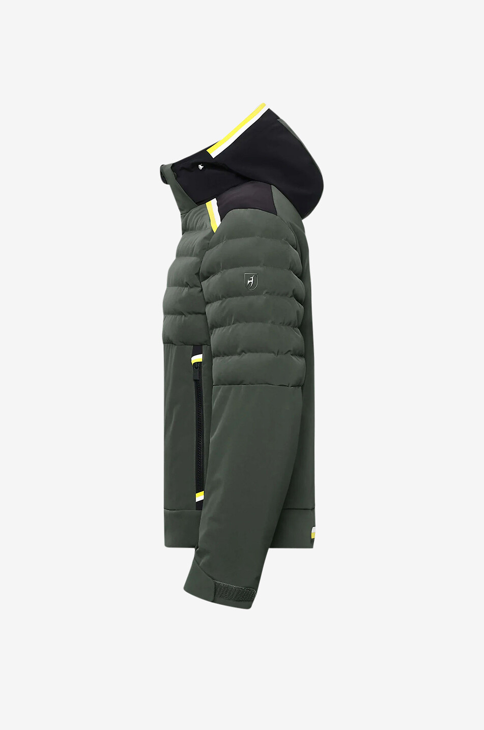 Lorenz hooded ski jacket