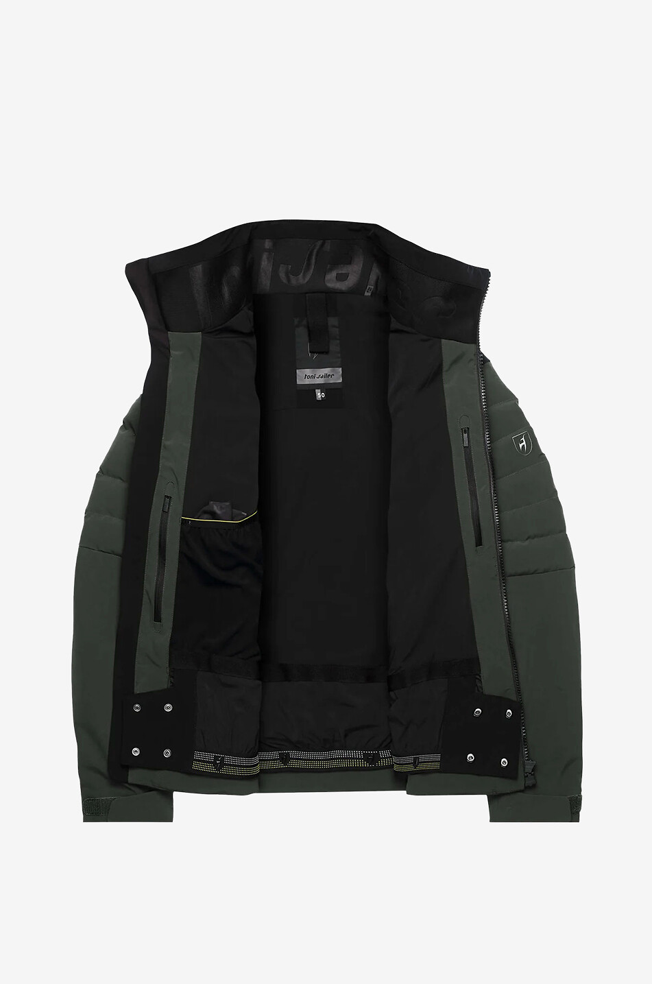 Lorenz hooded ski jacket