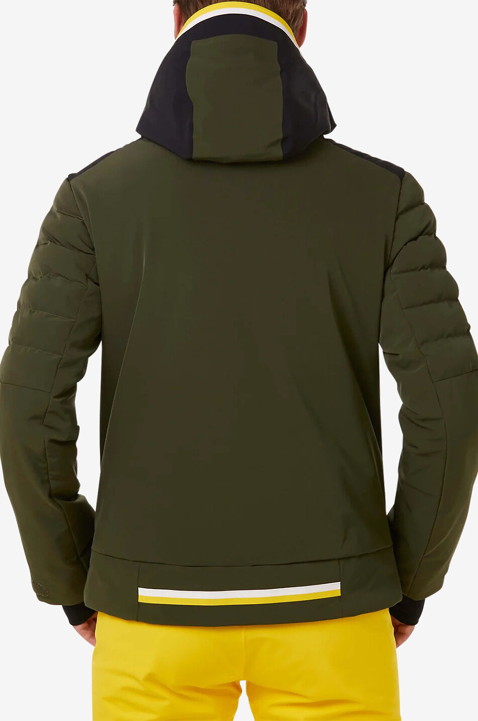 Lorenz hooded ski jacket