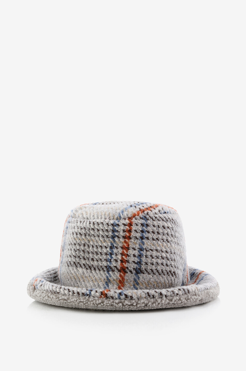 19 ANDREA'S 47 Karierter Hut aus Kaschmir und Schurwolle Alicia Damen BUNT 2