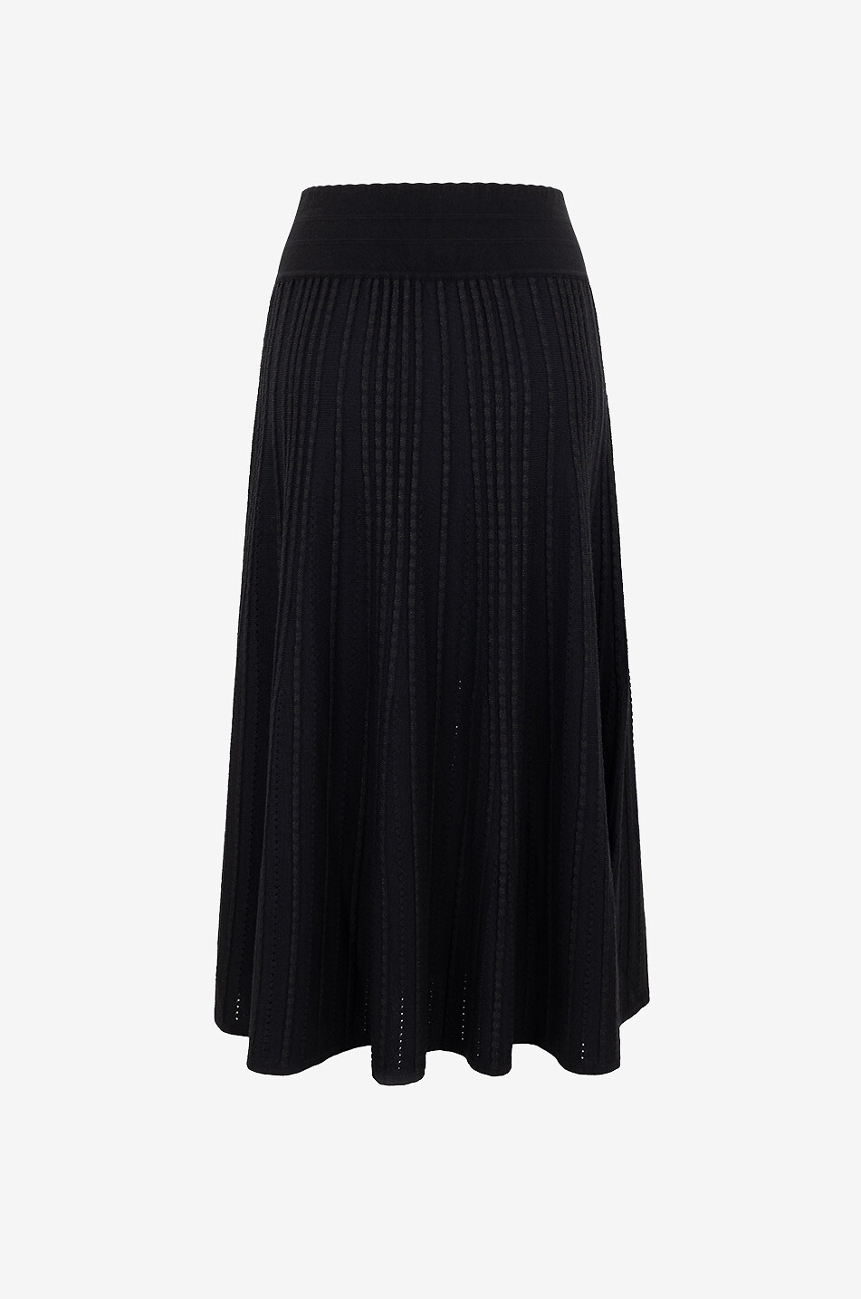 MOLLI Bamba midi skirt in jewel knit Women BLACK 2