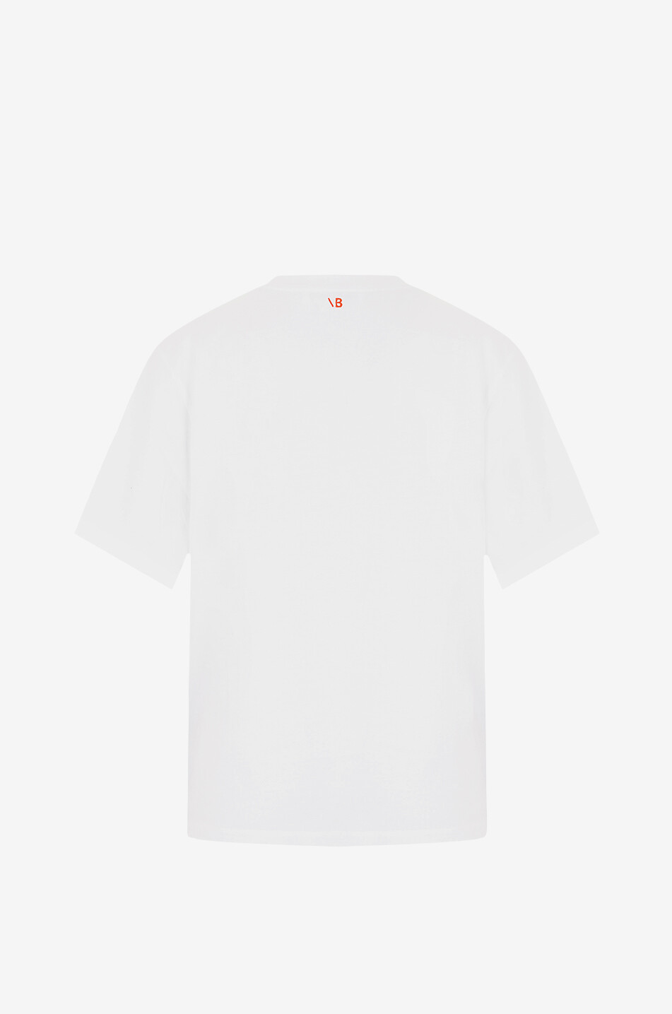 VICTORIA BECKHAM I like you but I like me more organic cotton loose-fit T-shirt Women WHITE 2