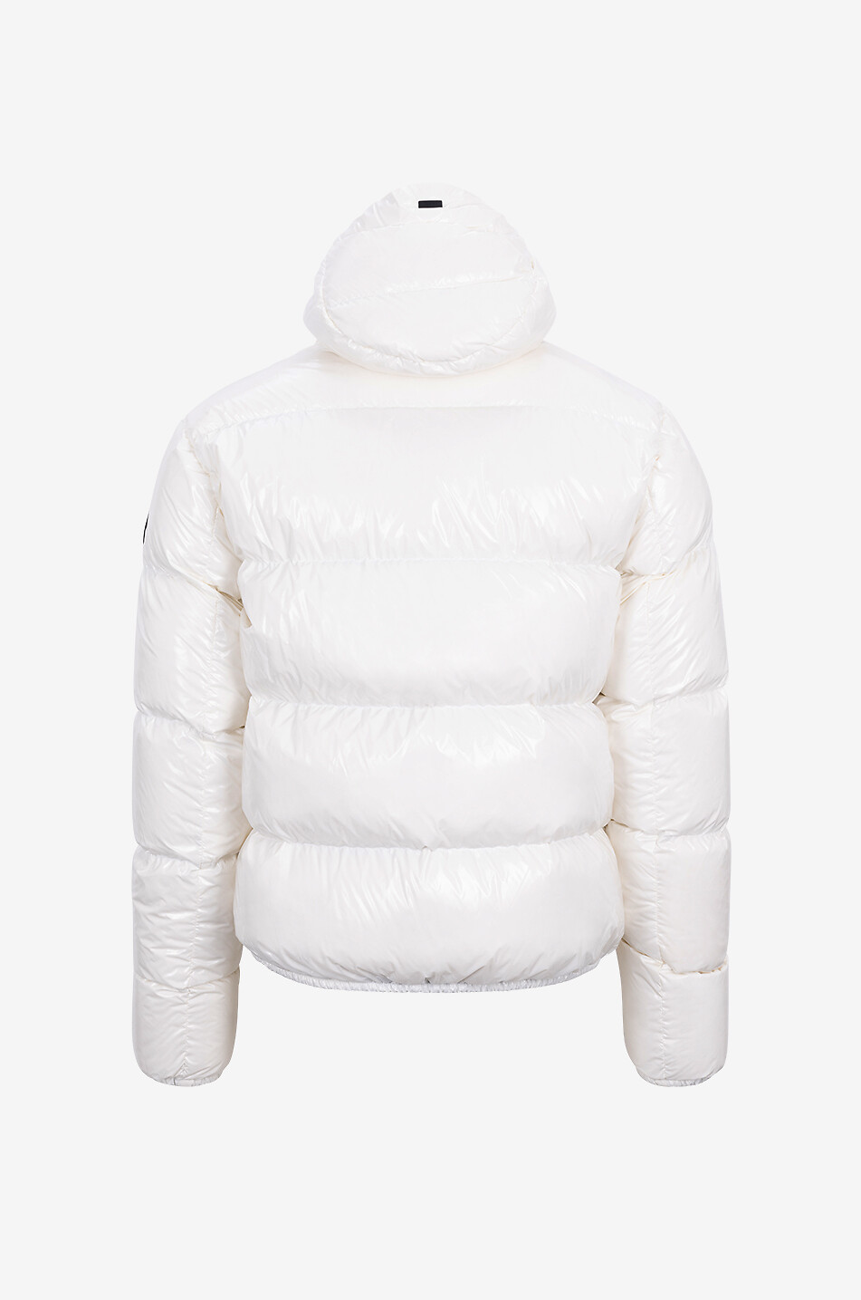 HERNO Doudoune à capuche en nylon laqué Homme BLANC 2