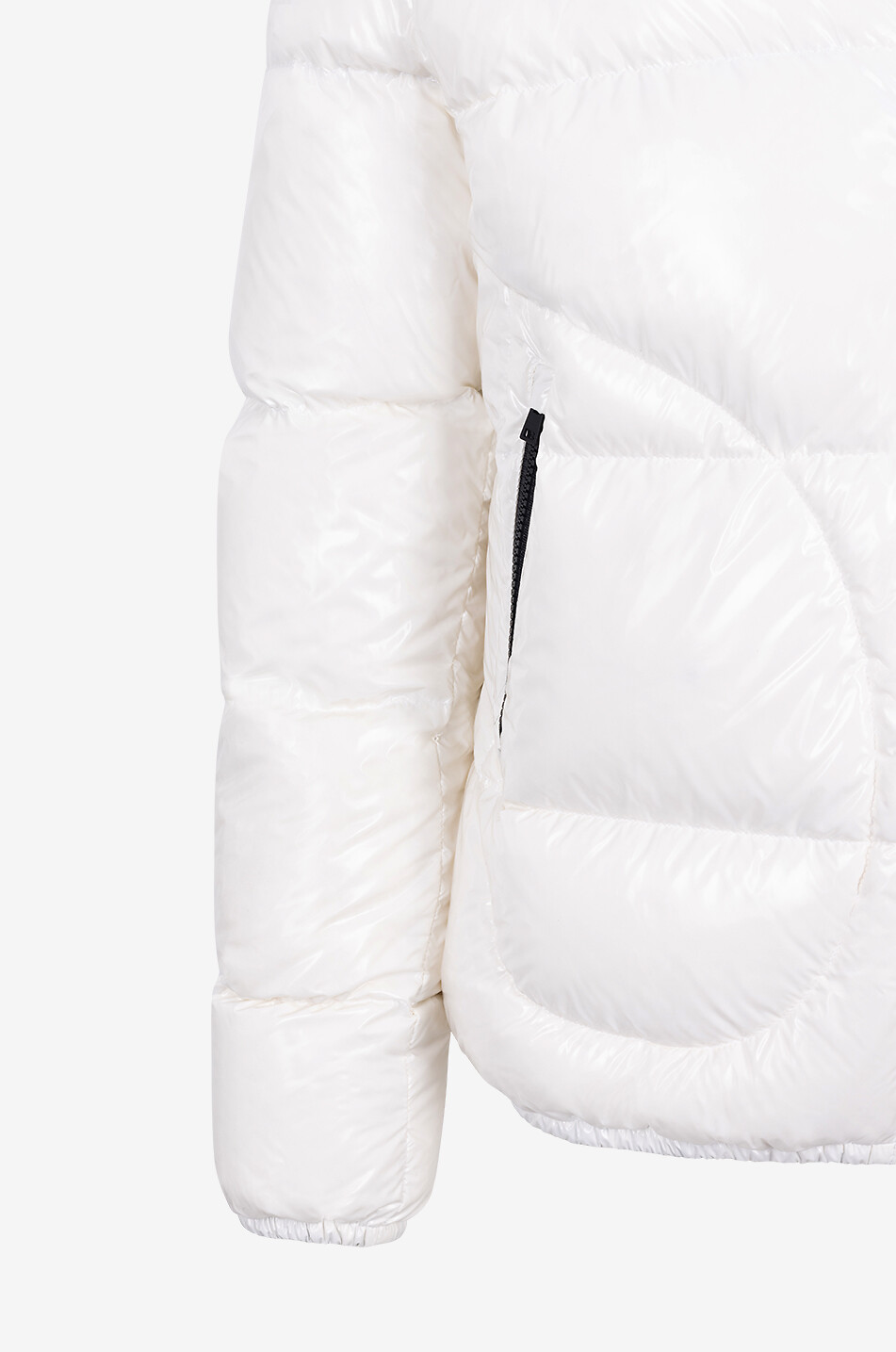 HERNO Doudoune à capuche en nylon laqué Homme BLANC 3