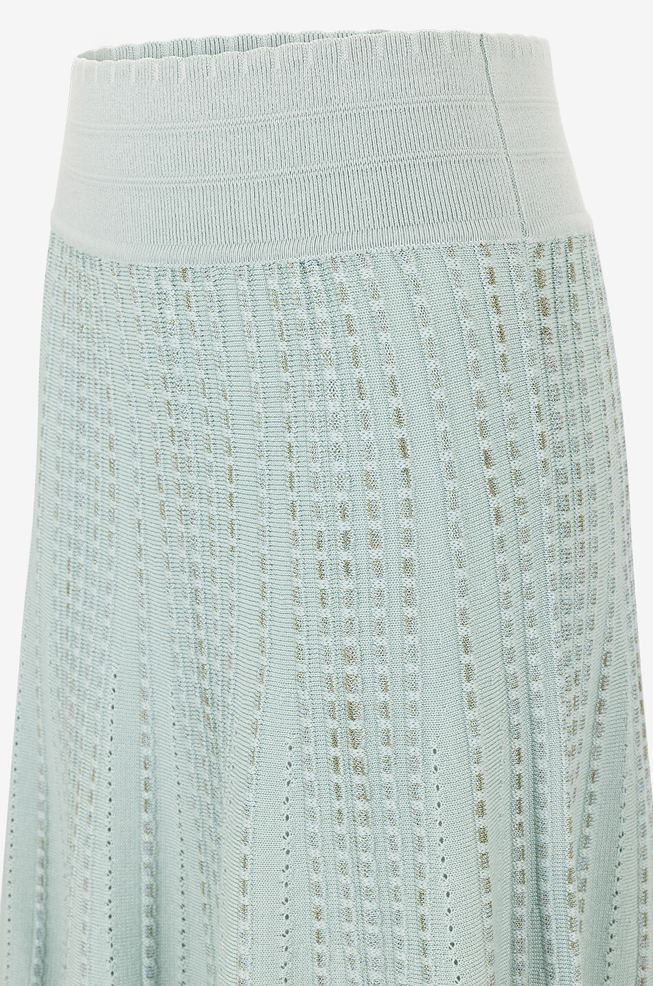 Jupe midi évasée en maille bijou Bamba