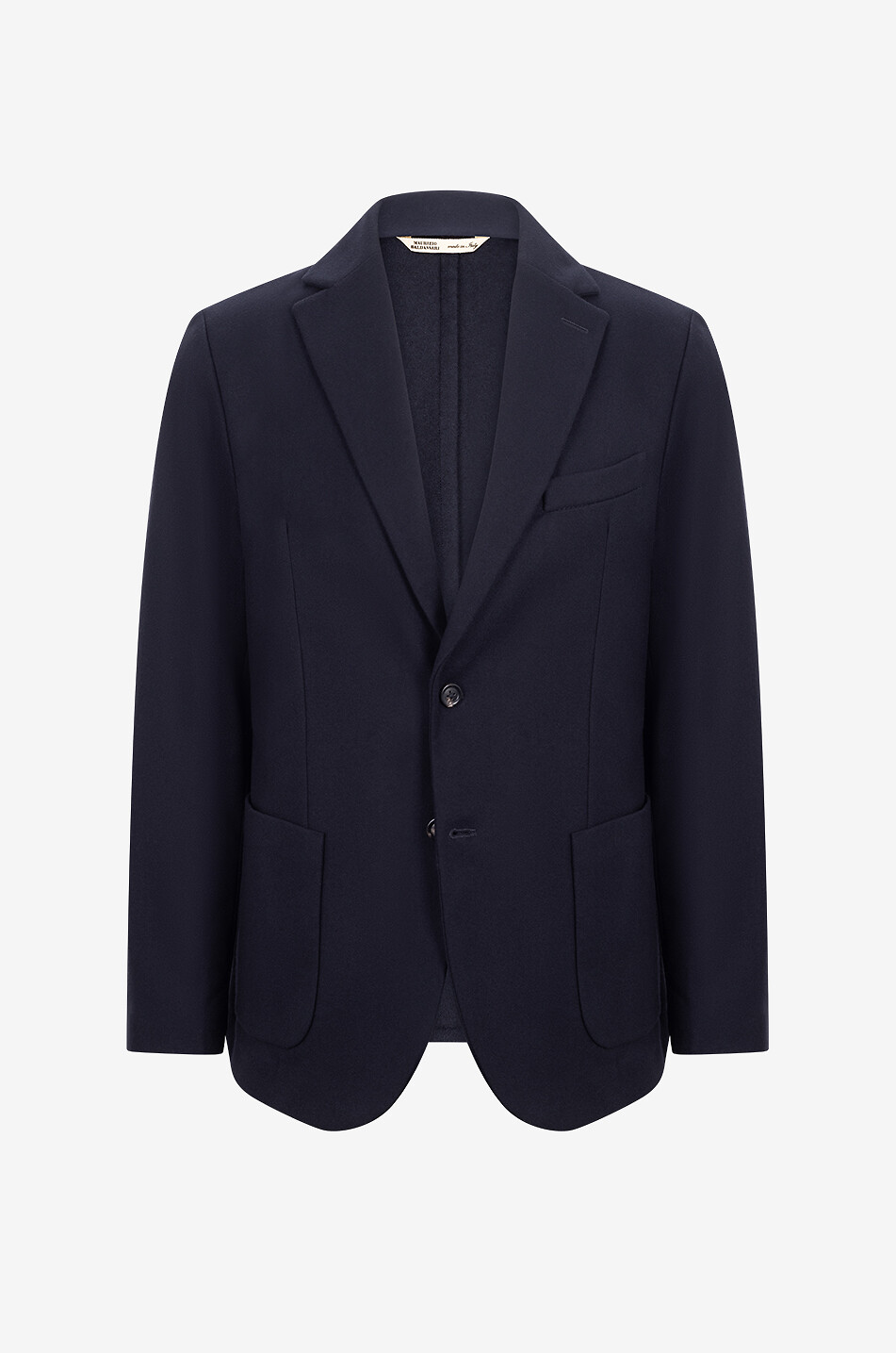 CIRCOLO 1901 Blazer en laine vierge à boutonnage simple Homme BLEU FONCE 2