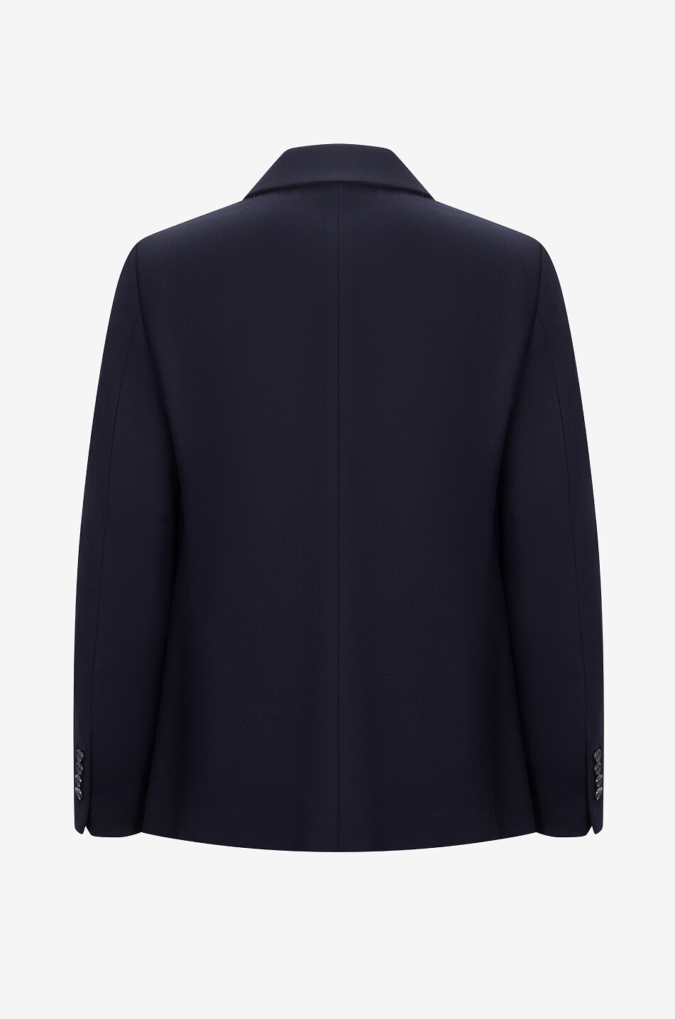 Virgin wool single-breasted blazer