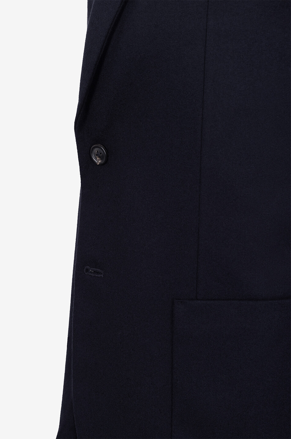 Virgin wool single-breasted blazer