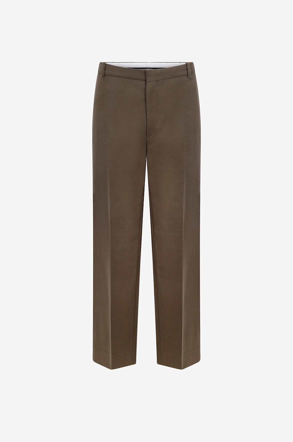 CIRCOLO 1901 Virgin wool trousers Men DARK GREEN 1