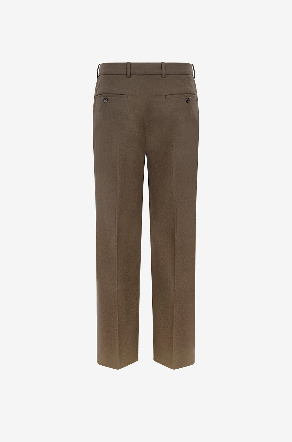 CIRCOLO 1901 Virgin wool trousers Men DARK GREEN 2