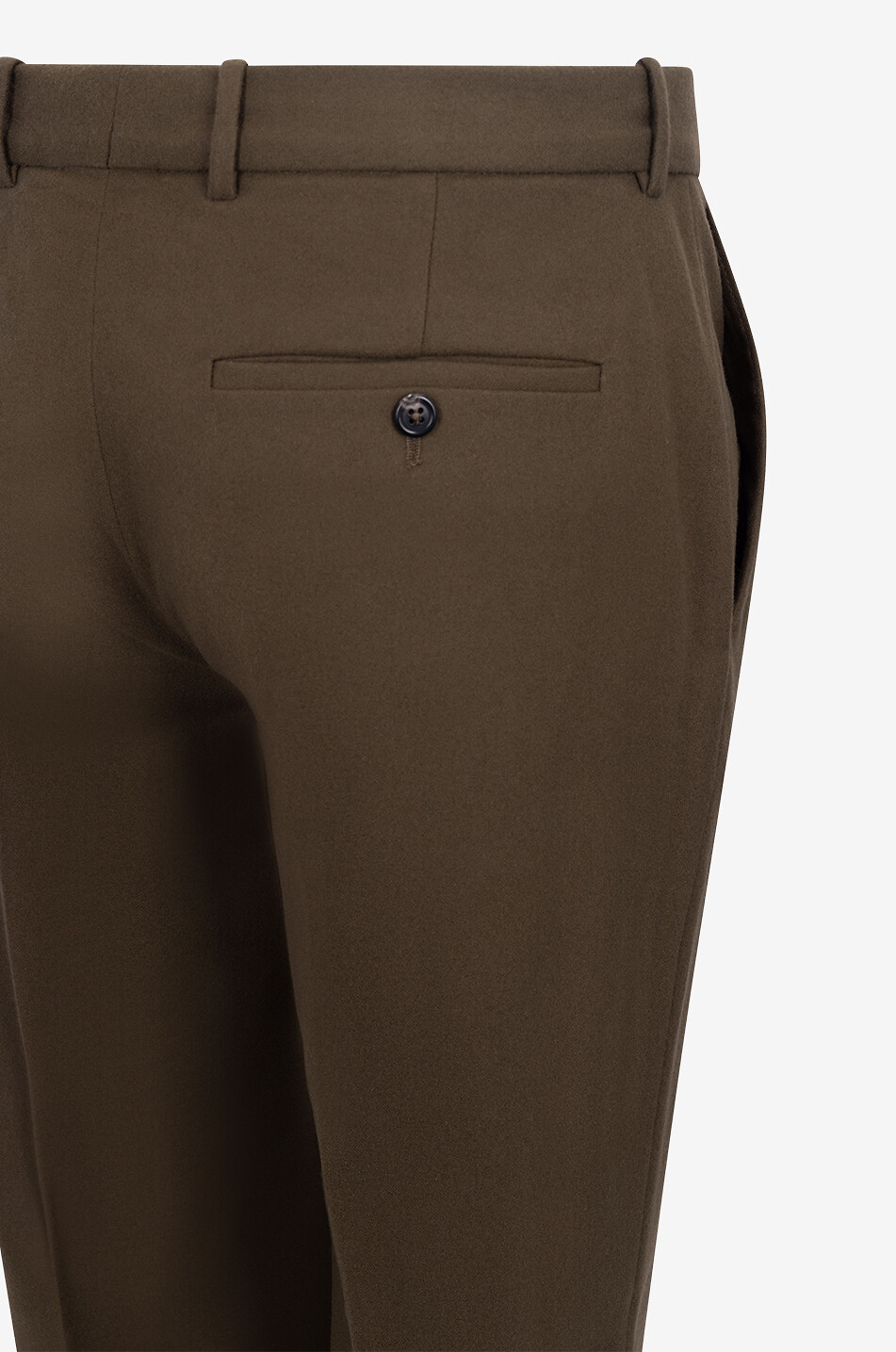 CIRCOLO 1901 Virgin wool trousers Men DARK GREEN 4